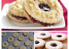 Recept – Linzer áfonyalekvárral, mandulával