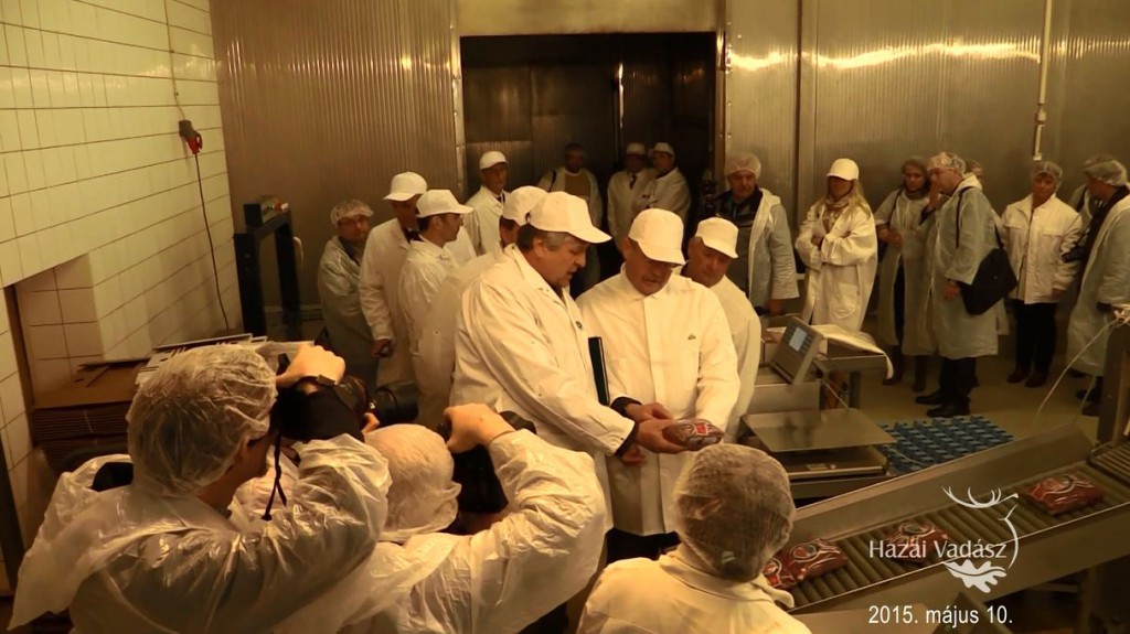 Miniszteri látogatás a Soponyai Vadhúsfeldolgozó Üzemben – 2015. május 10-i adás