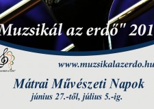 Muzsikál az Erdő – Mátrai Művészeti Napok – Sajtótájékoztató 2015.06.15