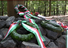 Vitéz nemes Molnár László repülő hadnagy pilóta emlékkeresztjének felszentelése – 2015. augusztus 7.