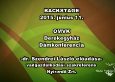OMVK – Dámkonferencia – Dr. Szendrei László előadása – 2015.06.11