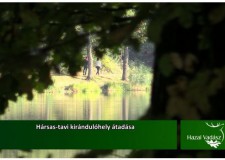 Hársas tavi kirándulóhely átadása – 2015.10.25-i adás