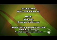 Országos Vadásznap Szécsényben – 2015.09.12. – Szabó László beszéde