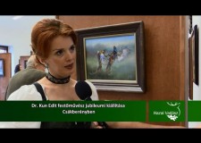 Dr. Kun Edit festőművész jubileumi kiállítása Csákberényben – 2015.10.11-i adás