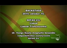 Lábodi trófeaszemle – Dr. Varga Gyula vadgazdálkodási osztályvezető beszéde – 2015.10.15.