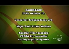 Dr. Majer Antal kilátó átadása – Szedlák Tibor termelési vezérigazgató helyettes beszéde