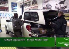Építsünk vadászautót! – III. rész: Ablakos kabin – 2015.12.20-i adás