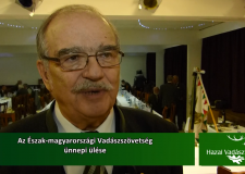 Az Észak-magyarországi Vadászszövetség ünnepi ülése – 2016.01.31-i adás