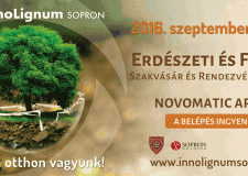 Minden eddiginél több program, visszatérő erdészeti társaságok – Szeptemberben ismét innoLignum Sopron Erdészeti és Faipari Szakvásár és  Rendezvénysorozat