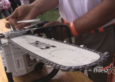 STIHL Országos Fakitermelő Bajnokság – Szerelés versenyszám: vezetőlemez fordítás-részlet – 2016.09.17