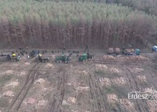 Madárszemmel – Finn erdészeti gépbemutató – 2017.03.09