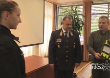 Adomány az önkéntes tűzoltóknak a Szombathelyi Erdészeti Zrt.-től_2017.10.06