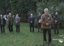 Gímbika trófeaszemle a Pilisi Parkerdő Zrt.-nél_Szabó Zoltán fővadász köszöntő beszéde
