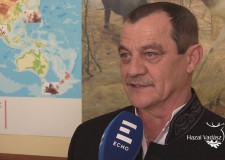 Hídvégi Béla kiállítása Nagyszénáson_Nemcsok János polgármester – 2018.02.24.