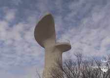 Madárszemmel – A Bence-hegyi kilátó 2016 novemberében és 2018 márciusában