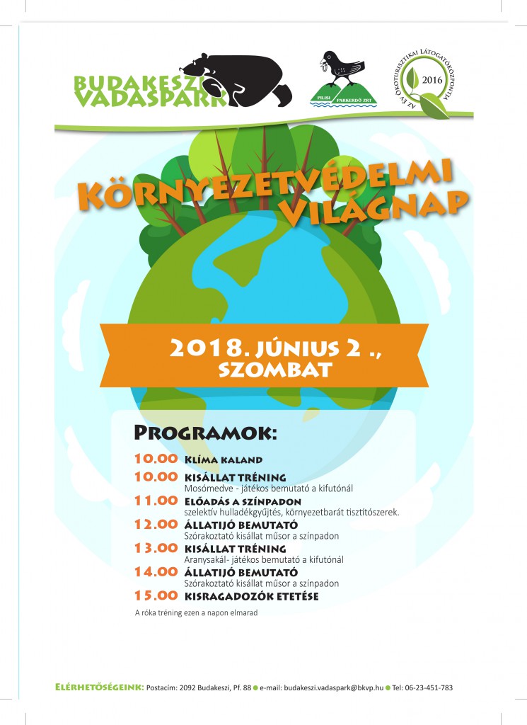 Környezetvédelmi Világnap a Budakeszi  Vadasparkban